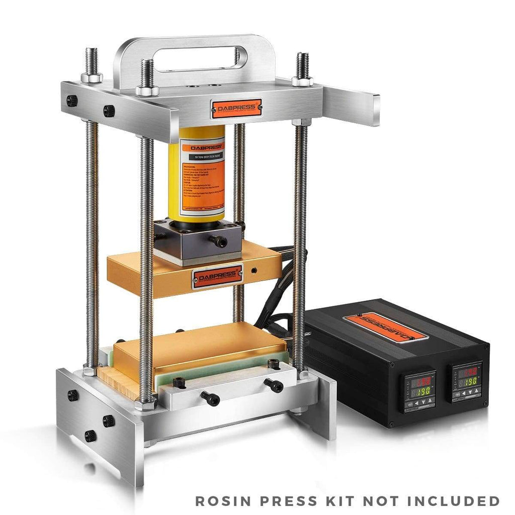 10-Ton Portable Driptech Frame for DIY Rosin Press Plates Kit - Instruction