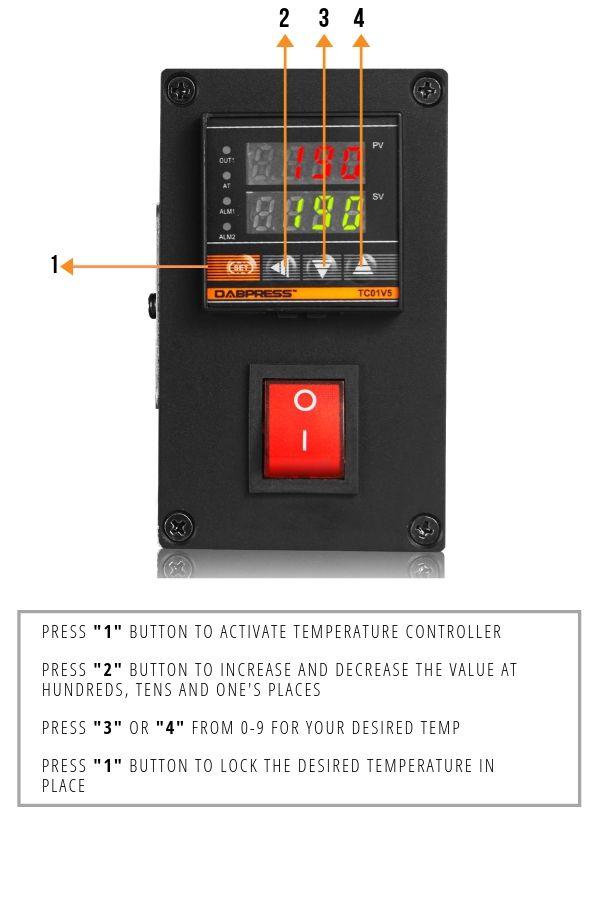 pid temp controller box