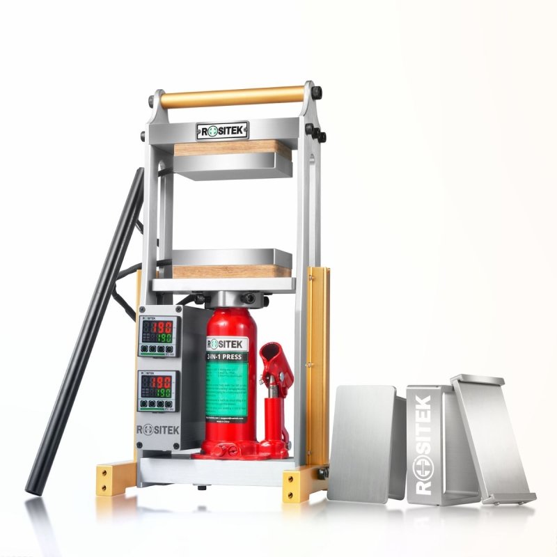 Best Rosin Press for Kief ROSITEK PPM4 4Ton Rosin Heat Press Machin