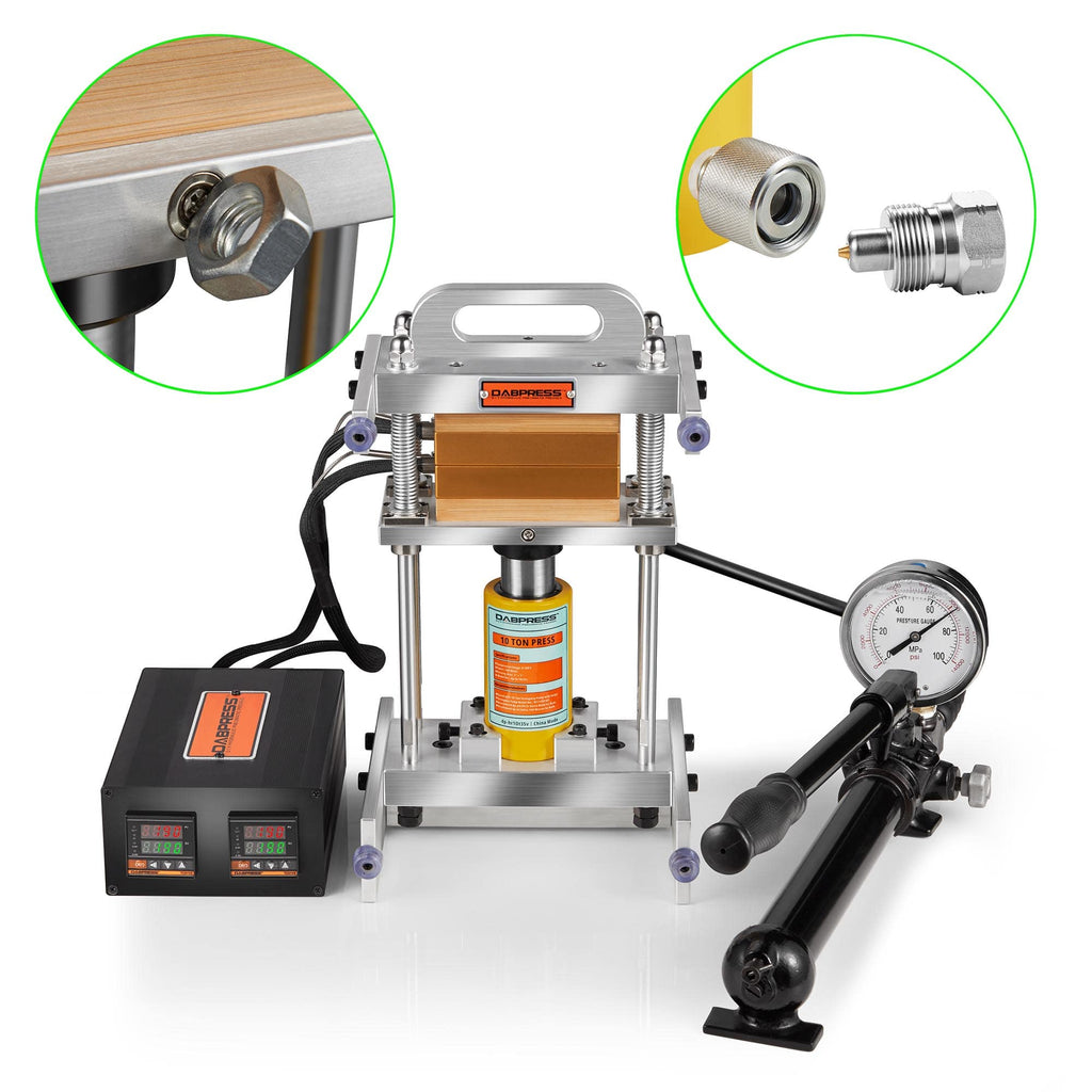 PSI Calculations - 10-Ton Driptech Rosin Press