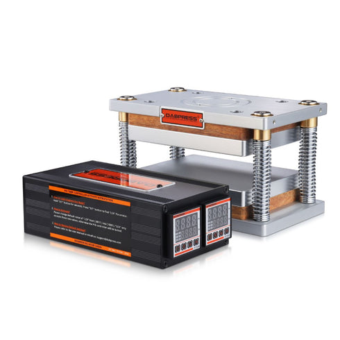 DABPRESS 5.5x7 DIY Large Rosin Plates Caged Kit - Pairs It Well with A 20-30 Ton H-frame Hydraulic Press