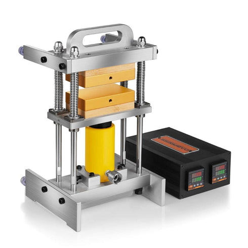 DABPRESS 10 Ton Driptech Rosin Press - 3x5 Plates, 500w, Pressing 14 Grams - No Pump Included