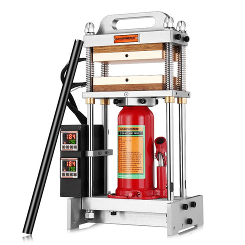 12-ton-bottle-jack-rosin-press-with-dual-4x7-heating-plates-4pc-heaters