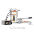 100% metal ecosystem complete bundle including 30mm round pre-press mold, premium micron bags, and collection tools for Goldrain HR10T35V.