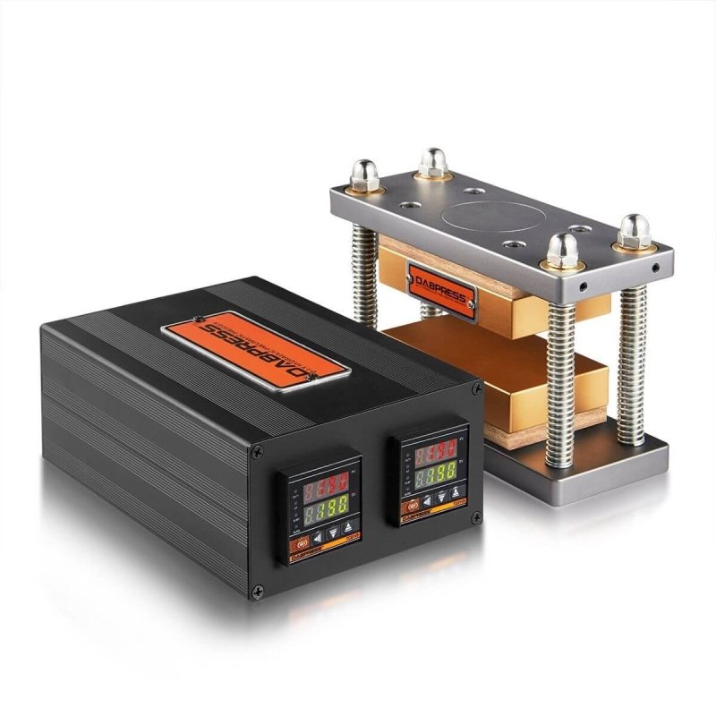 Dabpress 3x5 Caged DIY Rosin Press Plates Kit DABPRESS