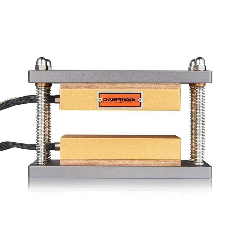 Dabpress 3x7 Caged DIY Rosin Press Plates Kit DABPRESS